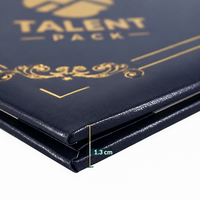 Porte-diplôme personnalisé A4, porte-certificat scolaire, couverture de diplôme en cuir, couverture de diplôme gaufrée or, couverture de diplôme en papier