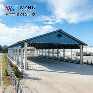 Entrepôt à structure métallique résistant au vent en haute altitude, fournisseur pour sites montagneux, vente en gros ODM pour l'énergie - Product Image 1