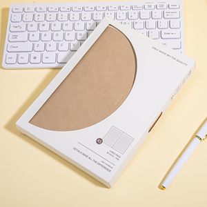 Carnet A5 personnalisé en cuir PU, bicolore, ligné, journal, agenda, planificateur pour le bureau, les affaires, l'école, l'écriture - Product Image 4