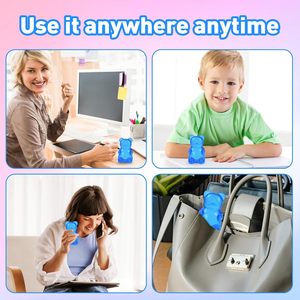 Bear <b>Squishy</b> Toy TPE Stress Relief Squeeze Ball For Kids Age 2 To 4 Years Unisex Fidget Toy - Product Image 6