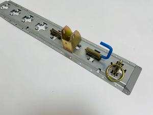 NOUVEAU Rail de Contention Horizontal Galvanisé et Revêtu par Poudrage X I E, Plaqué Zinc - Product Image 3