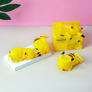 Veilleuse Figurine d'Action Pokémon Pikachu Anime Mignonne Lampe pour Chambres d'Enfants Ornements Jouets Lumineux Cadeau du NOUVEL AN - Product Image 3