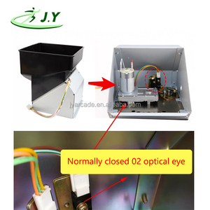 JY 110/220V Distributeur de pièces à 8 trous en métal noir et plastique pour machines de jeu et distributeurs automatiques - Product Image 3