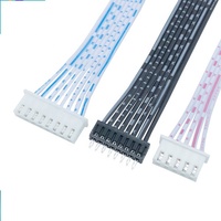 مخصص 2 3 4 5 6 7 8 دبوس JST XH 2.54 مللي متر الملعب موصل الشريط شقة كابل