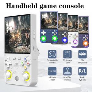 Mini consola de juegos portátil <span class=keywords><strong>Retro</strong></span> R36 ultra portátil, pantalla de 4 pulgadas, sistema Lunx, 64GB, 128GB, consola de juegos Wifi - Product Image 5
