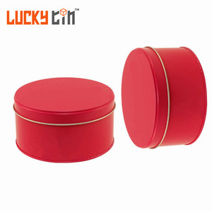 Factory Custom Jewelry Storage Container Tin Jar Round Metal Box Packaging Gift Tin Can