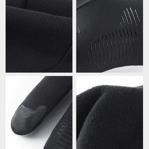 قفازات سباق سوداء من GOLOVEJOY DB66 للشتاء الدافئ لركوب الدراجات النارية في الهواء الطلق قفازات رياضية تعمل باللمس مقاومة للماء للحماية من والأشعة تحت البنفسجية - Product Image 6