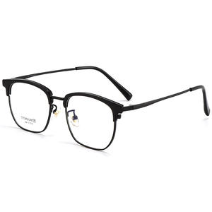 Monturas de Gafas de Titanio Rectangulares con Protección Anti Luz Azul para Hombre, Lentes Planas, Origen Danyang, Parte 264 - Product Image 2