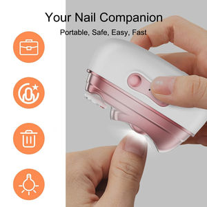 Mini Cortaúñas Eléctrico Portátil Automático con Lámpara UV LED para Uñas de Gel - Product Image 2