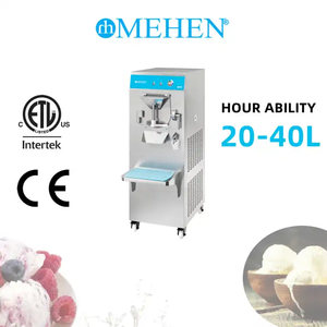 Mehen M10E 20-40L/H Hàng Loạt Tự Động Máy tiệt trùng Dán Pasteuri Batche Gelato Ice Cream Làm Tủ Đông - Product Image 2