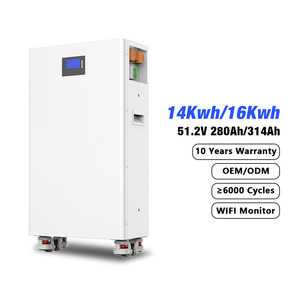 Hybrid <b>Solar</b> <b>Generator</b> 51.2V 15KWh LiFePO4 Battery IP65 Grid Power Bank Station Home Energy Storage 10-Year Warranty CAN HWS-M16 - Product Image 2