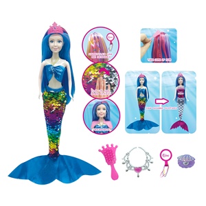<span class=keywords><strong>Muñeca</strong></span> de <span class=keywords><strong>Sirena</strong></span> de Moda, Juguetes para Niñas, Muñecas para Vestir, <span class=keywords><strong>Muñeca</strong></span> Princesa <span class=keywords><strong>Sirena</strong></span>, Fantasía Arcoíris, Juguete Infantil - Product Image 3