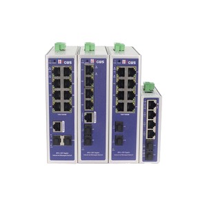 Switch Ethernet industriel géré 4/6/8/10 ports RJ45 1000M + 2 ports optiques SFP 100/1000M avec fonction de réseau en anneau RSTP - Product Image 4