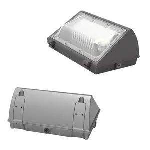 户外安全照明发光二极管壁包工业IP65防水壁灯停车场60W 100W 120W发光二极管壁包灯
