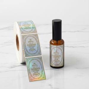 สติกเกอร์ฉลากน้ำมันหอมระเหยแบบกำหนดเอง ฉลากขวดแบบติดเอง พิมพ์สติกเกอร์รูปทรงไม่ปกติ พิมพ์สติกเกอร์แบบกำหนดเอง - Product Image 1