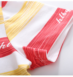 ชุดเสื้อผ้าเด็กผู้ชายสไตล์ลำลองสำหรับฤดูร้อน ขายส่ง ชุดกางเกงขาสั้นผ้าฝ้ายสำหรับเด็ก - Product Image 6