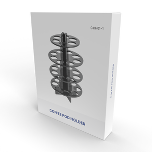 CCH01-1 rotatif café <span class=keywords><strong>Capsule</strong></span> support acrylique dosette organisateur support Compatible avec <span class=keywords><strong>Nespresso</strong></span> café dosette carrousel support de rangement - Product Image 6