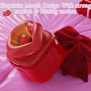 Neuerscheinung OEM Damen-Zungenvibrator mit Leckfunktion aus Silikon mit 9 Frequenzen Wasserdicht & Fernbedienung - Weihnachtsgeschenk - Product Image 3