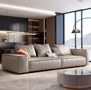 Design simple, style moderne, canapé dans le hall d'un hôtel 5 étoiles, canapé de maison, meubles de salon