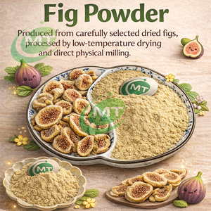 ผงผลไม้ฟิกจากโรงงานมาตรฐาน GMP FSSC, ผงฟิก 100% สำหรับสมูทตี้, เบเกอรี่, เครื่องดื่ม, ส่วนผสมของขนมขบเคี้ยว, ผงผลไม้ฟิกธรรมชาติ - Product Image 2