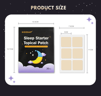 Patch de Sommeil Apaisant et Relaxant aux Herbes Naturelles – Confort Nocturne pour un Bon Sommeil – Patchs Aide au Sommeil – Technologie Transdermique
