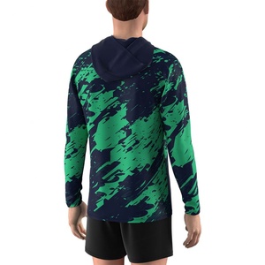 เสื้อตกปลาผู้ชายคุณภาพสูงแบบกำหนดเองพร้อมโลโก้  รับผลิตเสื้อผ้ากันรังสียูวีสำหรับการแข่งขัน  ขายส่ง MOQ ต่ำ - Product Image 6