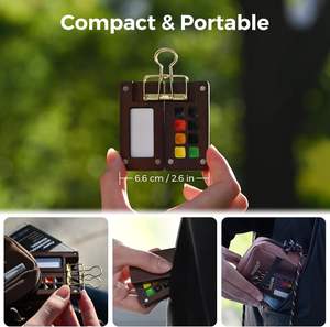 Набор для рисования BOMEIJIA: Премиальный карманный акварельный набор из дерева, 8/15 цветов, для путешествий, художественные принадлежности - Product Image 2