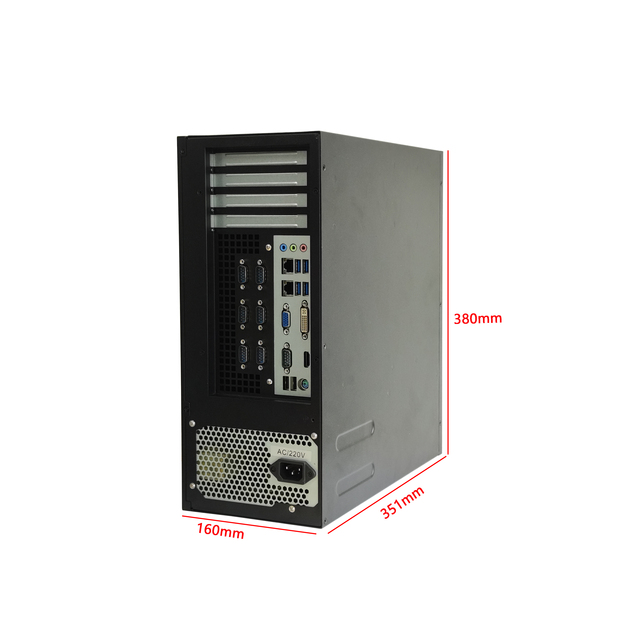 ELSKY Manufactory Hot Sale IPC400U I7-9750H I9 -9880H HM370 DDR4 M.2 NVME 1Intel I219V LAN RJ45 Win10/11 Lin-ux Mini Pc Gaming