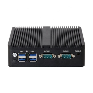 มินิพีซี Celeron J6412 Quad Core Quad Thread 6USB พร้อมพอร์ต VGA HD PCIE/SATA หน่วยความจำ 16GB คอมพิวเตอร์พกพาไร้พัดลม H30 2LAN 6USB มินิ - Product Image 5