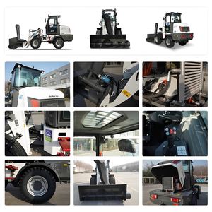 AOLITE E615 1,<span class=keywords><strong>5ton</strong></span> 1500kg roda elektrik pemuat tanpa emisi ujung depan pemuat baterai Lithium-ion pemuat untuk dijual - Product Image 3