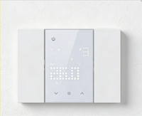 Caldera Eléctrica Inteligente HY131 con WiFi para Calefacción y Agua Caliente, Diseño Ultrafino con Termostato Opcional, Compatible con Tuya