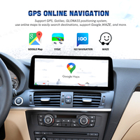Pantalla Android de 12.3" para BMW X3 F25 X4 F26, Snapdragon de 8 Núcleos, CarPlay Inalámbrico, GPS, Navegación, Amplificador DSP, Compatible con Modelos 2013-2017