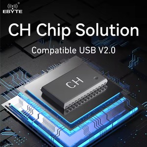 โมดูลแปลงสัญญาณ USB เป็น RS485 2 ช่องทาง รุ่น Ebyte ODM E810-U21CS ระดับอุตสาหกรรม ชิป CH342F เชื่อมต่อเครือข่าย RS485 ได้หลายเครือข่าย - Product Image 4