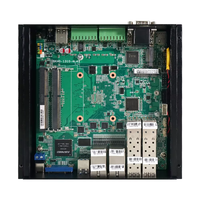 Precio de fábrica 4 SFP + Edge Computing Box 8-Core Intel Atom C3758 4 10G SFP + Puertos Uso industrial AU/US Octa Bulk Nuevo DDR4
