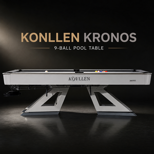 โต๊ะพูล KONLLEN OEM แบบกำหนดเองสำหรับการแข่งขัน, ผ้าสักหลาด Pro Speed ขนาด 25 มม. 3 ชิ้น, โต๊ะบิลเลียด 9 ฟุต สำหรับผู้จัดจำหน่ายขายส่ง KRONO - Product Image 1