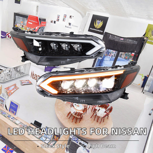 Auto Part <b>Headlights</b> for Sentra 2020-2024 B18 Dynamic Turn Signal Lens DRL Assembly 12V New 12v <b>LED</b> <b>Headlight</b> - Product Image 2