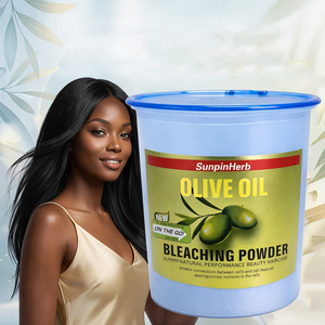 Polvo Decolorante para Cabello, Permanente, Sin Polvo, Enriquecido con Aceite de Oliva, Aclarador Fuerte, para Todo Tipo de Cabello, Uso en Salón, Proveedor OEM de China - Product Image 1
