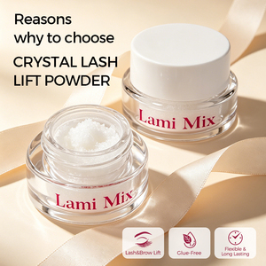ICONSIGN Crystal LAMI MIX Poudre <span class=keywords><strong>de</strong></span> kératine pour rehaussement <span class=keywords><strong>de</strong></span> cils, contrôle <span class=keywords><strong>de</strong></span> la viscosité, Camélia, sans colle, lotion <span class=keywords><strong>de</strong></span> fixation permanente coréenne, épaississant - Product Image 2