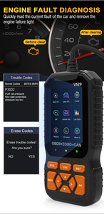 Efectivo escáner de 2,8 pulgadas probador de coche lector de código OBD para <span class=keywords><strong>Launch</strong></span> Series-herramienta de diagnóstico - Product Image 2