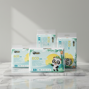 Couches jetables pour adultes et bébés, douces, de haute qualité, personnalisables OEM, imprimées, respirantes, avec protection anti-fuites, en balles, à prix compétitif - Product Image 1