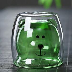 <span class=keywords><strong>2020</strong></span> new double wall glass <span class=keywords><strong>cup</strong></span> <span class=keywords><strong>CARTOON</strong></span> - Product Image 2