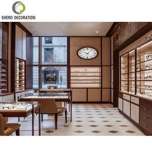 Vitrine de lunettes minimaliste Belle vitrine de lunettes pour la rénovation de magasin d'optique - Product Image 5