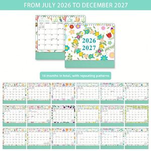 ปฏิทินตั้งโต๊ะ X418 คุณภาพสูง น่ารัก ปฏิทินตั้งโต๊ะพร้อมโลโก้ ปฏิทินรายสัปดาห์ - Product Image 3