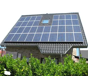 Clean Energy 4kw 5kw 6kw solar panel power system with Lithium Battery