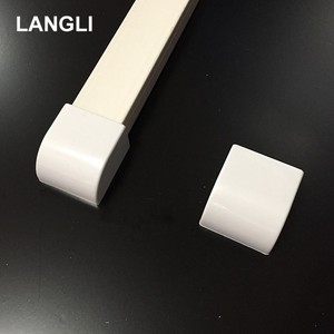 Matériel OEM Plastique Ignifuge Électrique PVC Cale Trunking Fittings Accessoires Toutes Tailles Raccords de Conduits de Force - Product Image 3