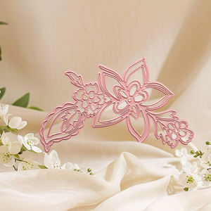 قوالب قطع معدنية على شكل أوراق الزهور لألبومات القصاصات - Product Image 6