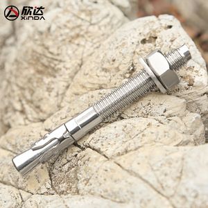 Xinda Rock <b>Pegs</b> M10 Stainless Steel Expansion <b>Screws</b> With Nuts And Washers For Climbing Anchor Points - Product Image 2
