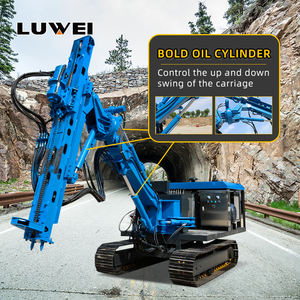 Rig Pengeboran Terowongan <span class=keywords><strong>Crawler</strong></span> Efisiensi Tinggi dengan Perangkat Penyedia Air Rig Pengeboran Tambang Bawah Tanah untuk Eksplorasi Tanah Keras - Product Image 1