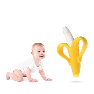 Souple En Silicone Bébé de <span class=keywords><strong>Dentition</strong></span> Jouets infantile formation brosse à dents <span class=keywords><strong>banane</strong></span> de massage brosse à dents pour les tout-petits - Product Image 5
