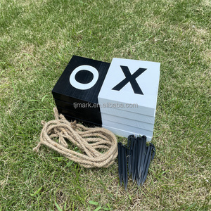 Jeux de plein air géants <span class=keywords><strong>Tic</strong></span> <span class=keywords><strong>Tac</strong></span> Toe, cour géante pour adultes, <span class=keywords><strong>Tic</strong></span> <span class=keywords><strong>Tac</strong></span> Toss en bois jumbo, jeu de pelouse de jardin de camping - Product Image 2